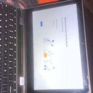 Touchscreen Chromebook used not brand new but havent been used often very nice